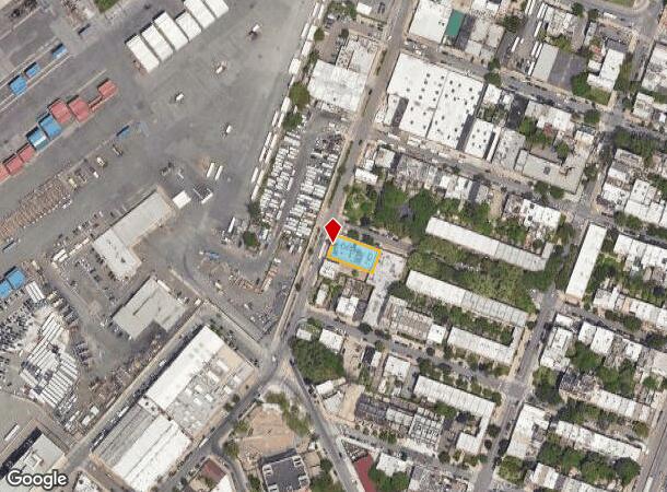  129 Van Brunt St, Brooklyn, NY Parcel Map