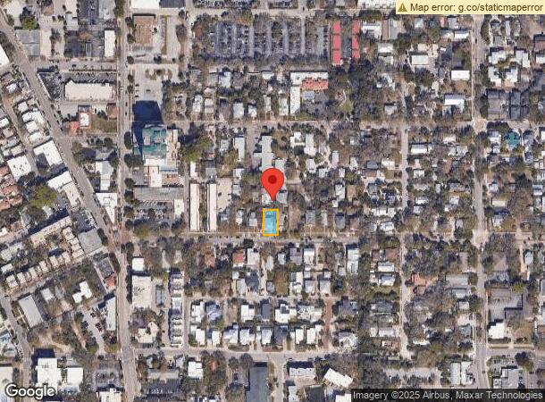  1669 Oak St, Sarasota, FL Parcel Map