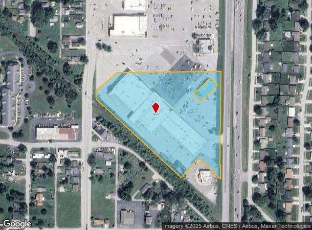 1439 S Reed Rd, Kokomo, IN Parcel Map