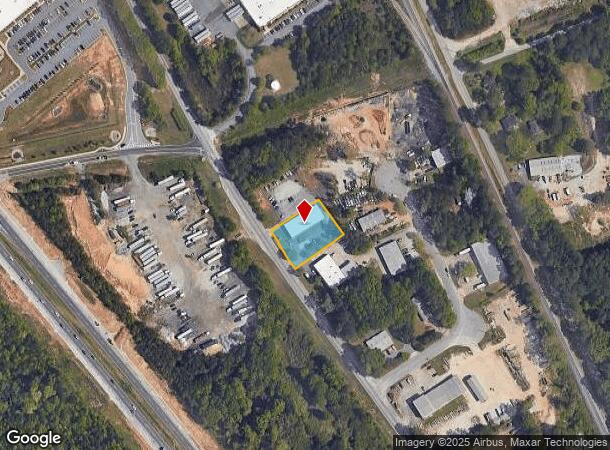  9284 S Main St, Jonesboro, GA Parcel Map