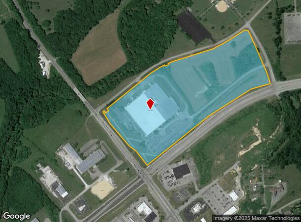  2600 Happy Valley Rd, Glasgow, KY Parcel Map