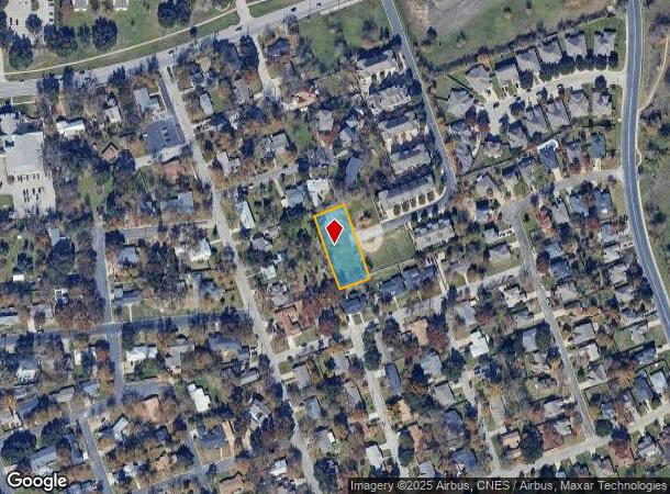 1221 Haven Ln, Georgetown, TX Parcel Map