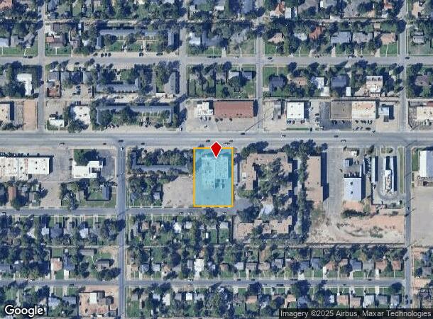  2007 34Th St, Lubbock, TX Parcel Map