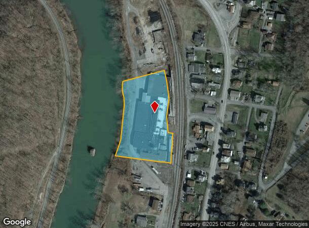 1200 Industrial St, Grafton, WV Parcel Map