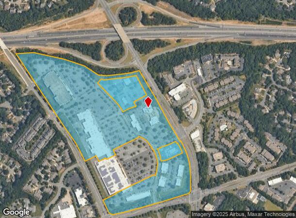  7800 Rea Rd, Charlotte, NC Parcel Map