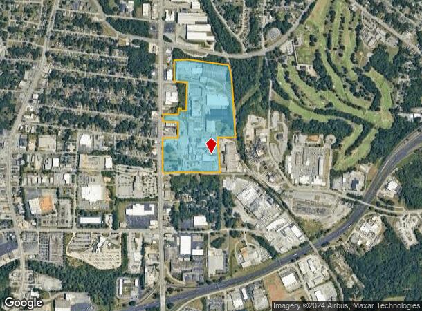  2401 Doyle St, Greensboro, NC Parcel Map