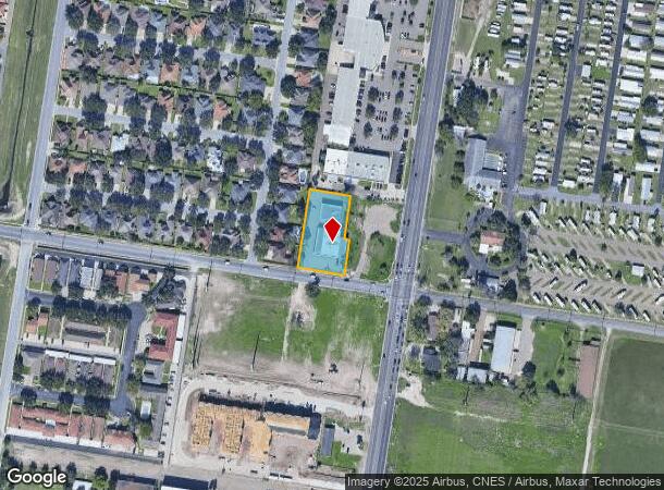  605 E Violet Ave, Mcallen, TX Parcel Map