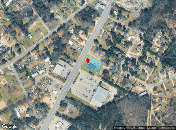 1824 Jefferson Davis Hwy, Camden, SC Parcel Map