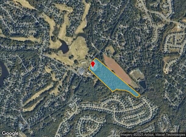  6800 Stevens Mill Rd, Matthews, NC Parcel Map