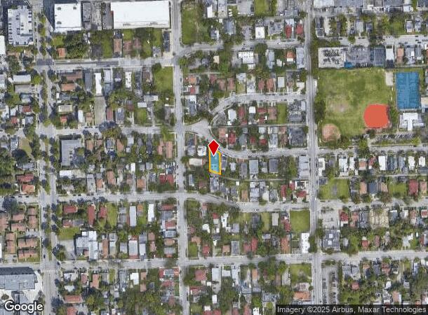 268 Nw 34Th St, Miami, FL Parcel Map