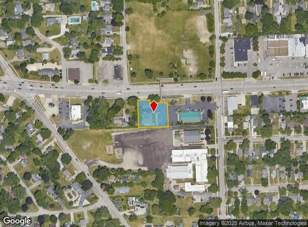  1265 W Huron St, Waterford, MI Parcel Map