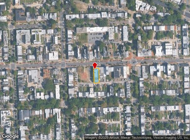  604 Kennedy St Nw, Washington, DC Parcel Map