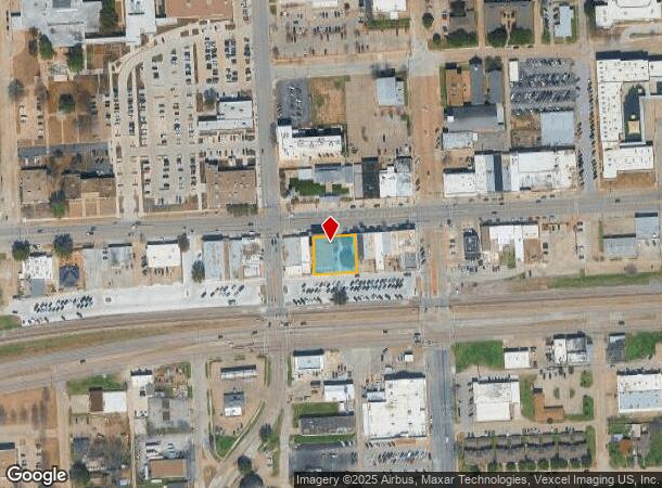  123 W Main St, Grand Prairie, TX Parcel Map