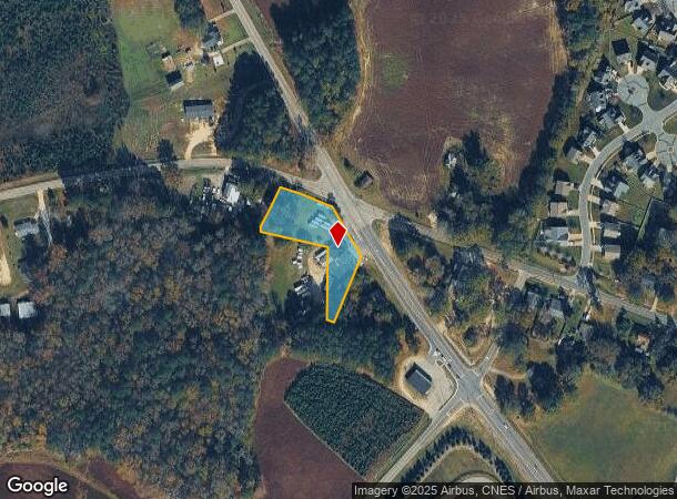 1729 N Arendell Ave, Zebulon, NC Parcel Map