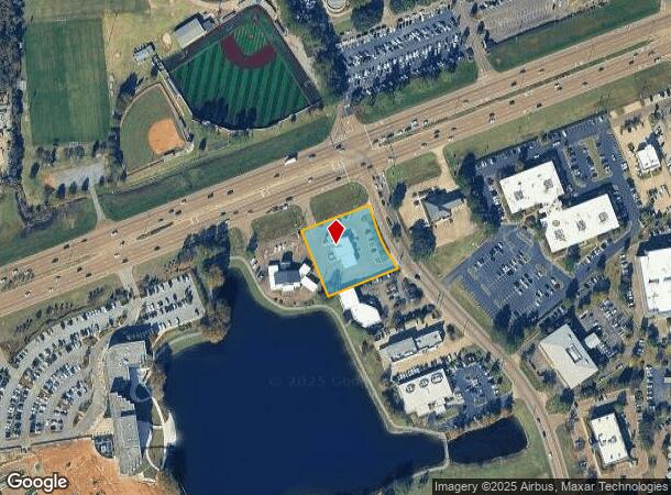 2847 Lakeland Dr, Flowood, MS Parcel Map