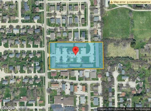  200 N Cottage Ave, Normal, IL Parcel Map