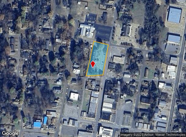  401 N Moose St, Morrilton, AR Parcel Map