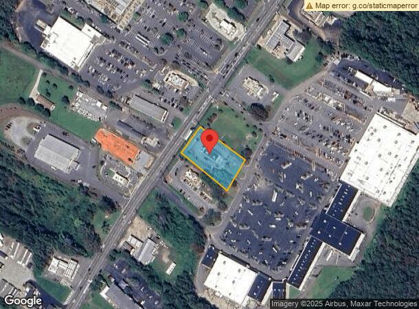  1223 Burkemont Ave, Morganton, NC Parcel Map