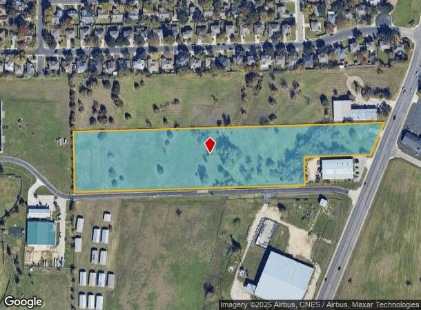  1890 N A W Grimes Blvd, Round Rock, TX Parcel Map