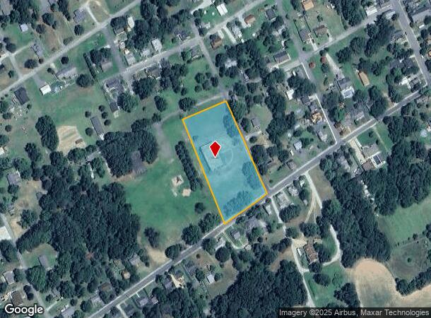 606 Nanticoke St, Sharptown, MD Parcel Map