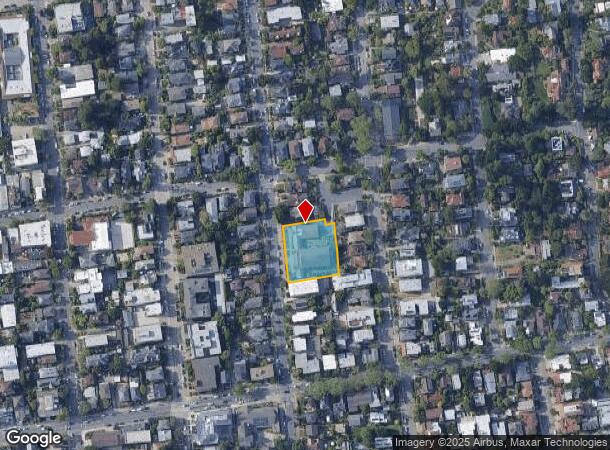 1517 Spruce St, Berkeley, CA Parcel Map