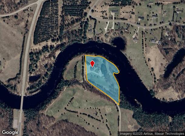  N22200 Bomber Rd, Niagara, WI Parcel Map