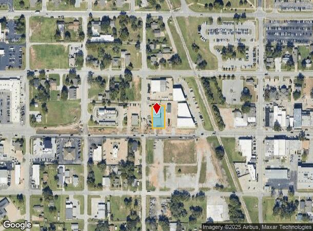  221 W Main St, Jenks, OK Parcel Map