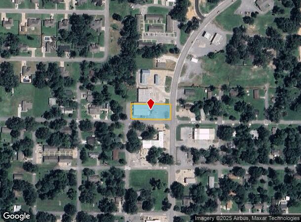  904 N Center St, Lonoke, AR Parcel Map