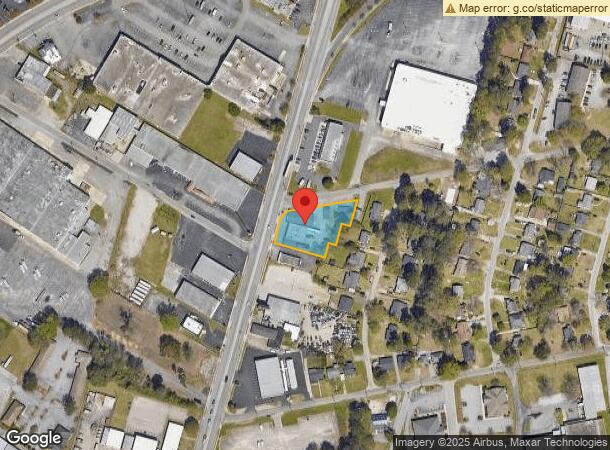  158 S Cashua Dr, Florence, SC Parcel Map