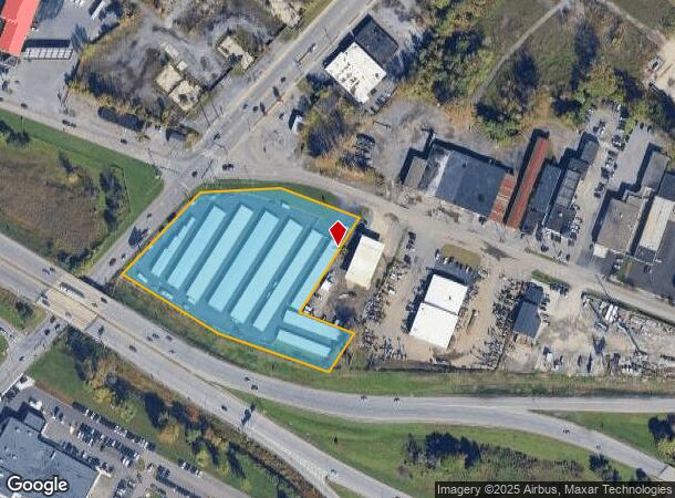 901 Hiawatha Blvd W, Syracuse, NY Parcel Map