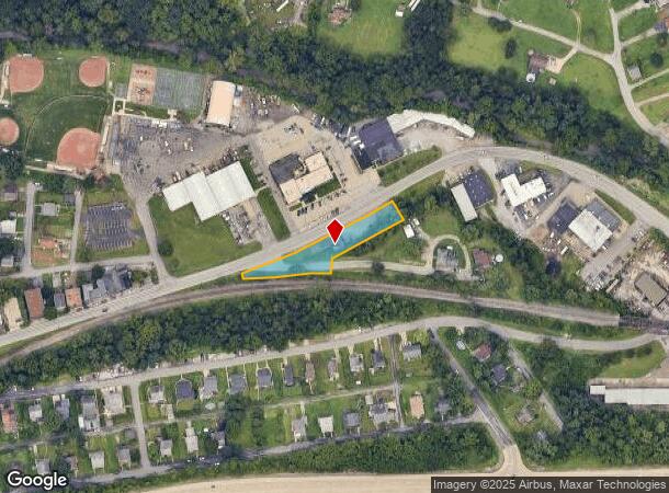 511 Millers Run Rd, Morgan, PA Parcel Map