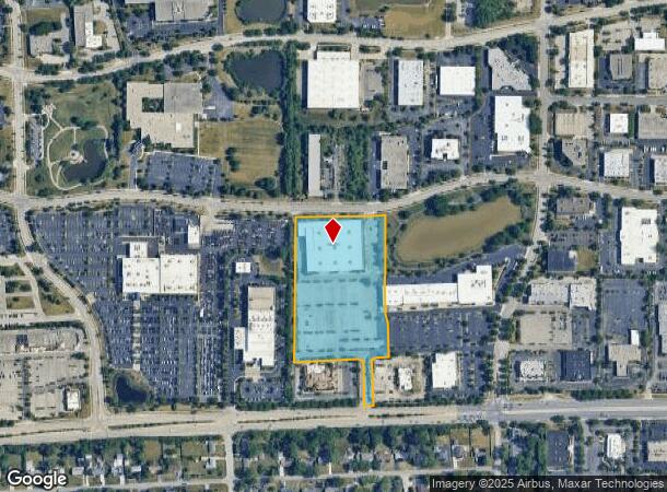 1293 E Higgins Rd, Schaumburg, IL Parcel Map