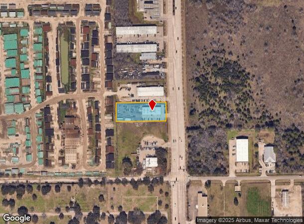  1126 N Main St, Pearland, TX Parcel Map