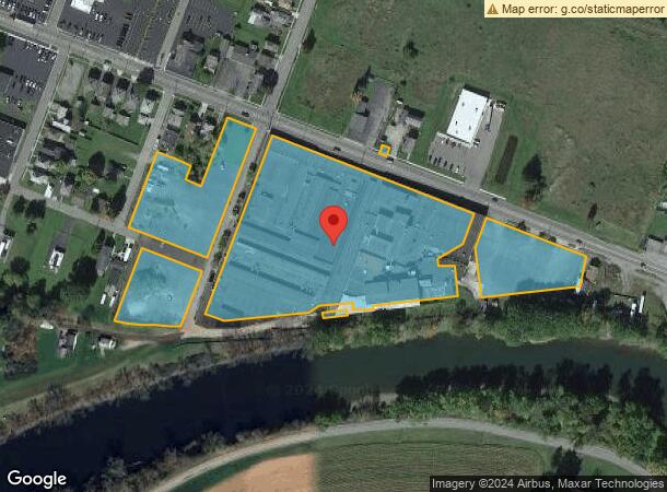  1414 E State St, Olean, NY Parcel Map