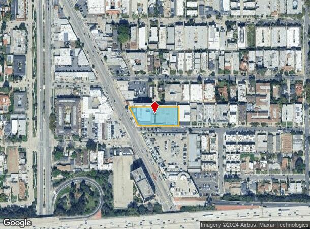  4640 Lankershim Blvd, North Hollywood, CA Parcel Map