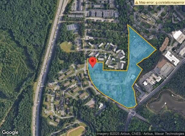  1401 Morreene Rd, Durham, NC Parcel Map