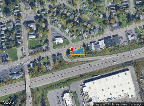 2500 Burnet Ave, Syracuse, NY Parcel Map