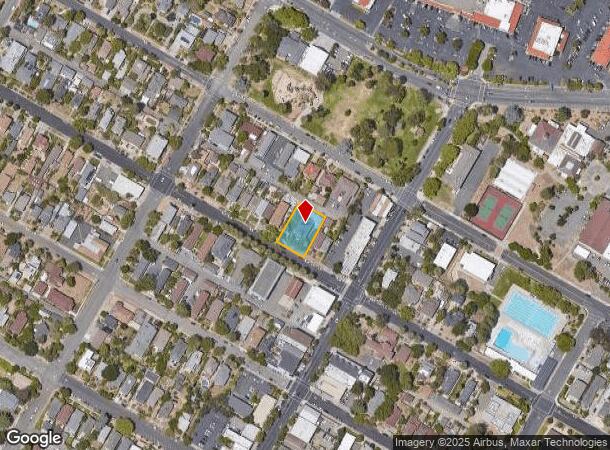  135 W J St, Benicia, CA Parcel Map