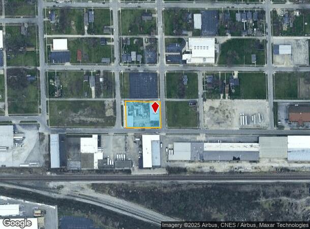  901 Hayden St, Fort Wayne, IN Parcel Map