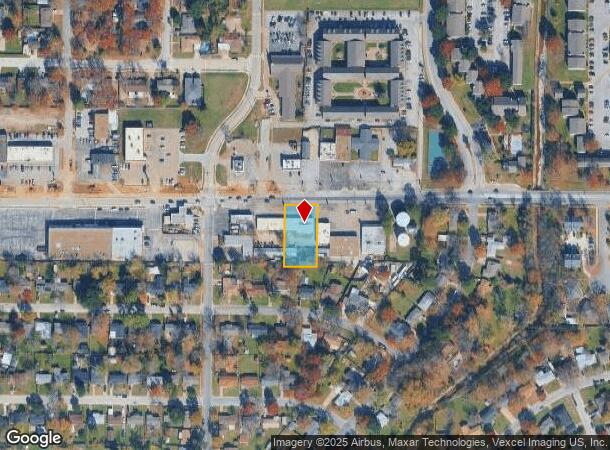  121 W Pipeline Rd, Hurst, TX Parcel Map