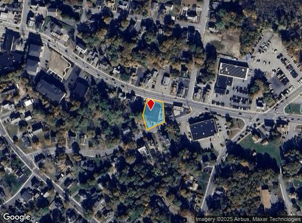 138 E Central St, Franklin, MA Parcel Map