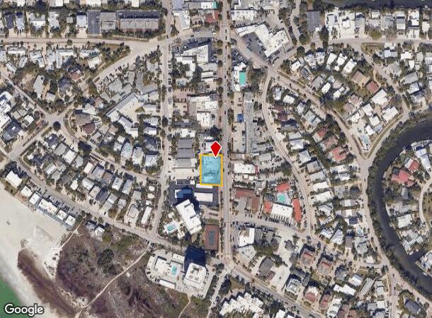 5246 Ocean Blvd, Sarasota, FL Parcel Map