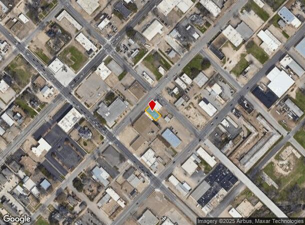  1706 Austin Ave, Waco, TX Parcel Map
