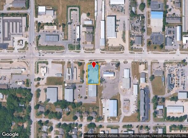 1045 E 23Rd St, Lawrence, KS Parcel Map