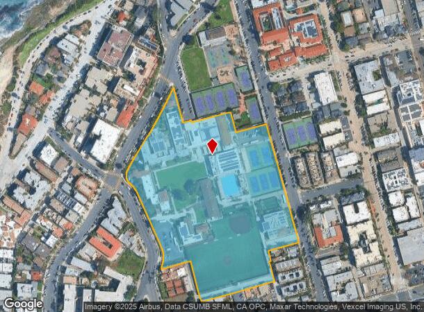 7569 La Jolla Blvd, La Jolla, CA Parcel Map