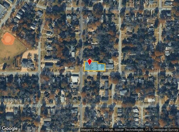  1205 33Rd St, Columbus, GA Parcel Map