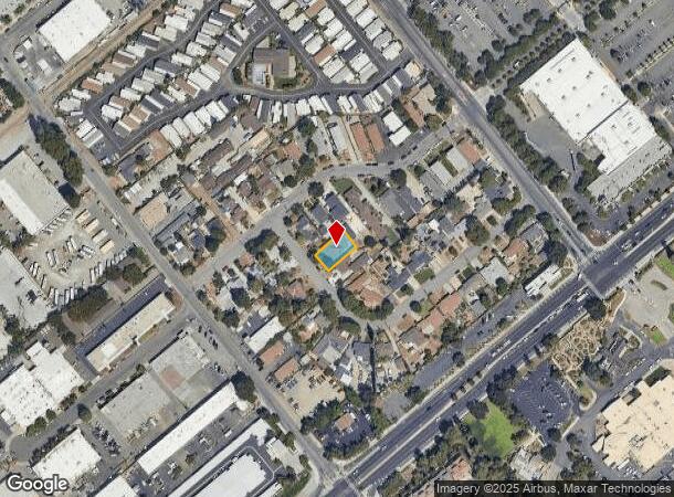  2178 Monticello Ave, San Jose, CA Parcel Map