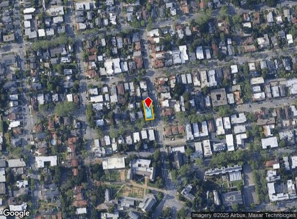 1682 Scenic Ave, Berkeley, CA Parcel Map