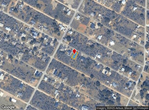  Maple Dr, Granite Shoals, TX Parcel Map
