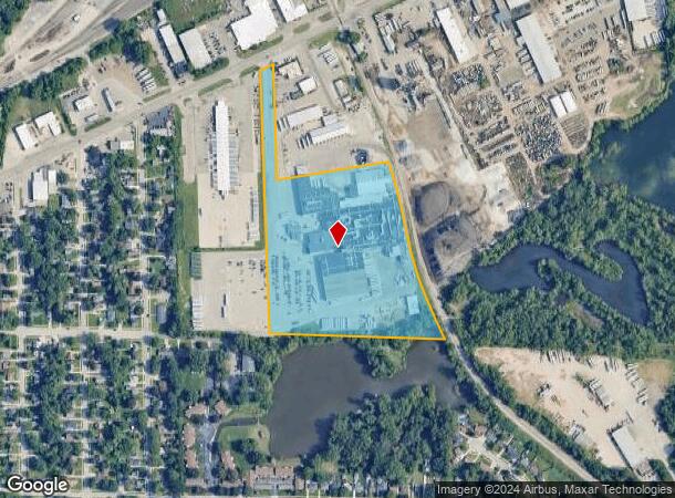  2140 Chicago Dr Sw, Wyoming, MI Parcel Map